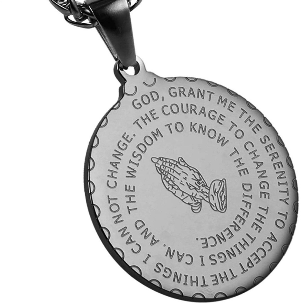 Bible Verse Prayer Necklace Christian Jewelry